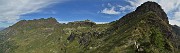 18 In traverso sotto le pendici di Cima delle Galline con vista in Cime di Mezzeno 